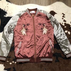 Uniqlo men’s bomber jacket (small)